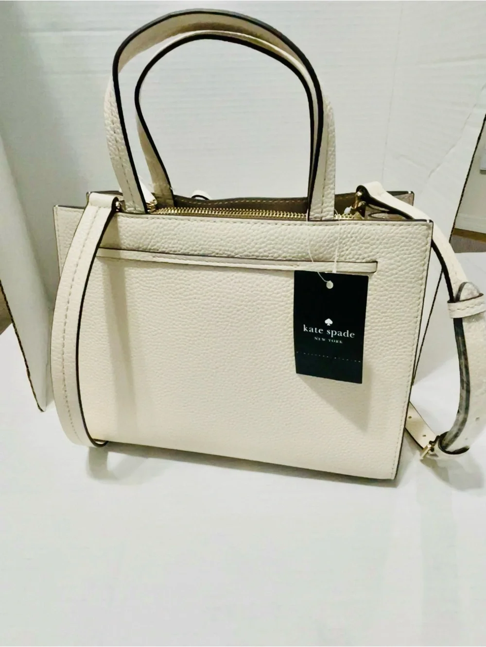 kate spade structured pebble
